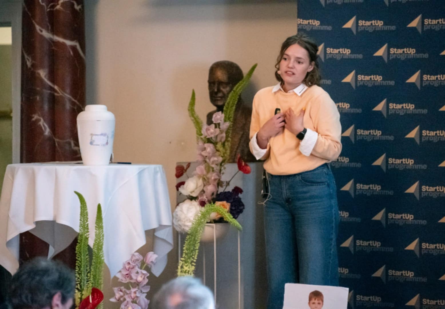 Amalie fik idéen til sin virksomhed, da hun var til begravelse