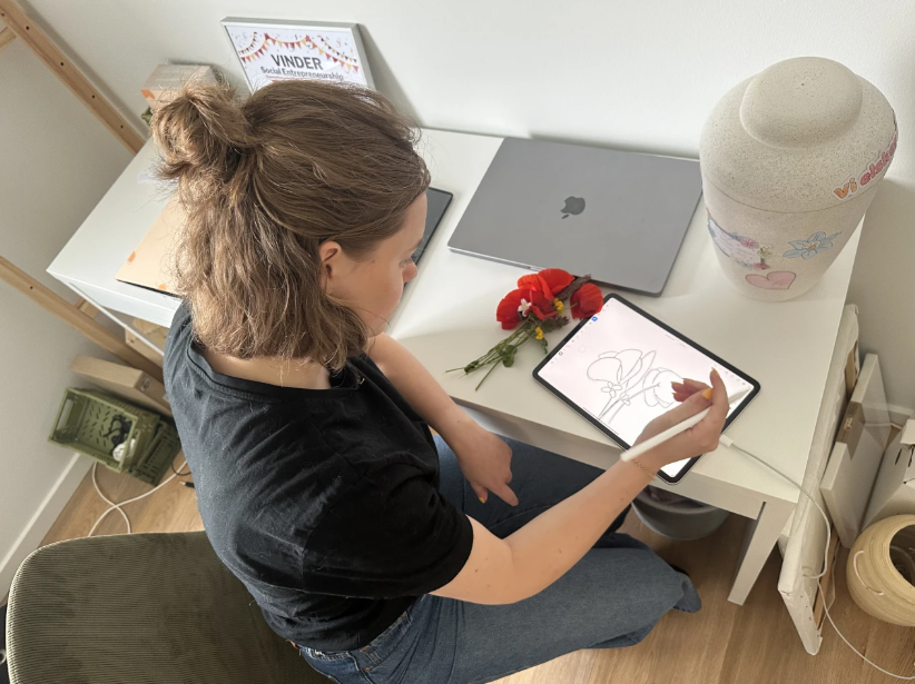 24-årige Amalie vil bryde tabuer: Nu har hun startet sit eget firma